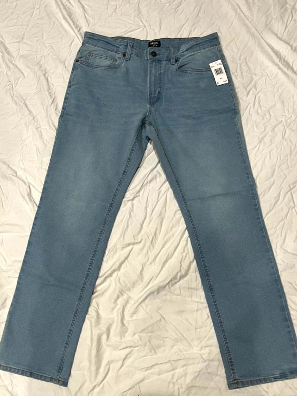 Stretch Straight Leg Jeans